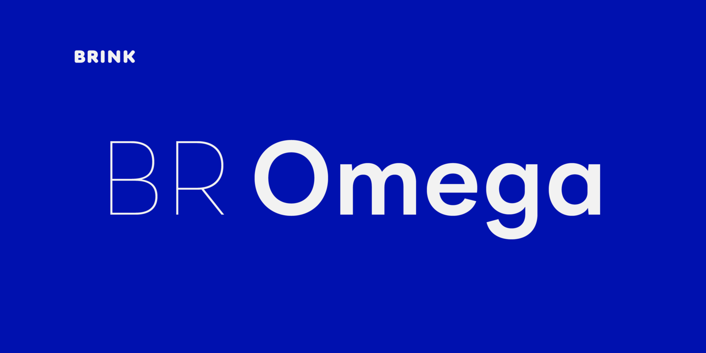 BR Omega Font
